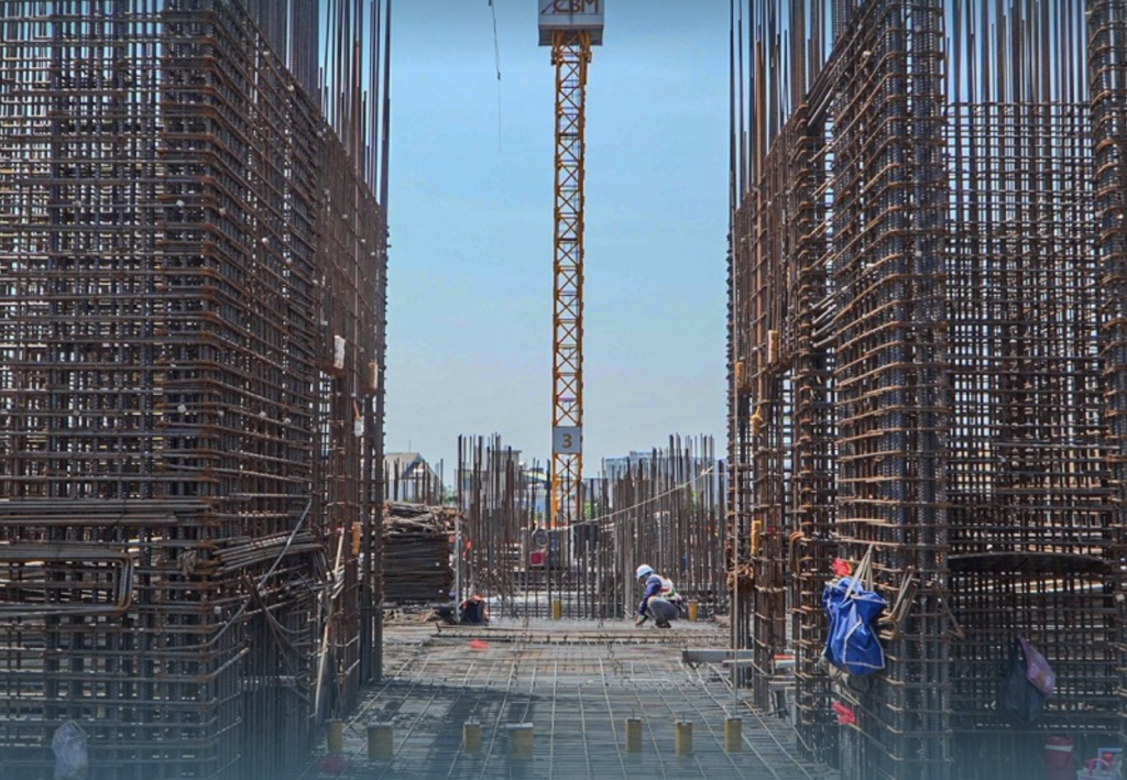 Tiến độ dự án King Crown Infinity tháng 10/2024.